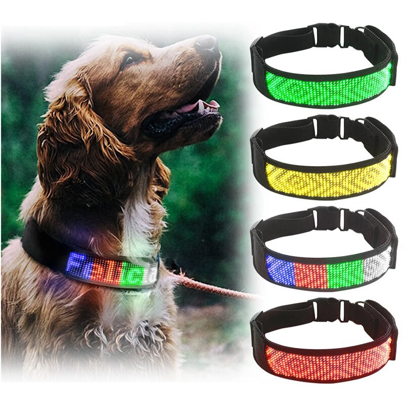 Luminous Pet Collar Bluetooth APP