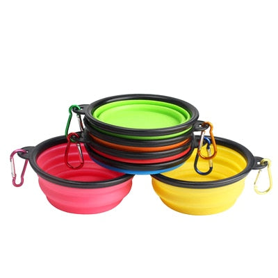 1PC Foldable Silicone Bowl for Pet