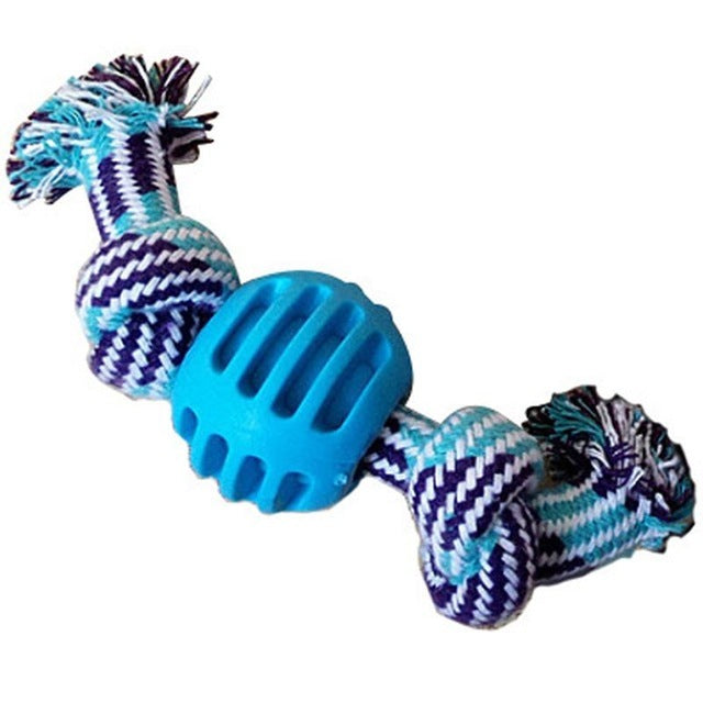 Bite Resistant Teething Rope Toy for Small and Medium Dogs