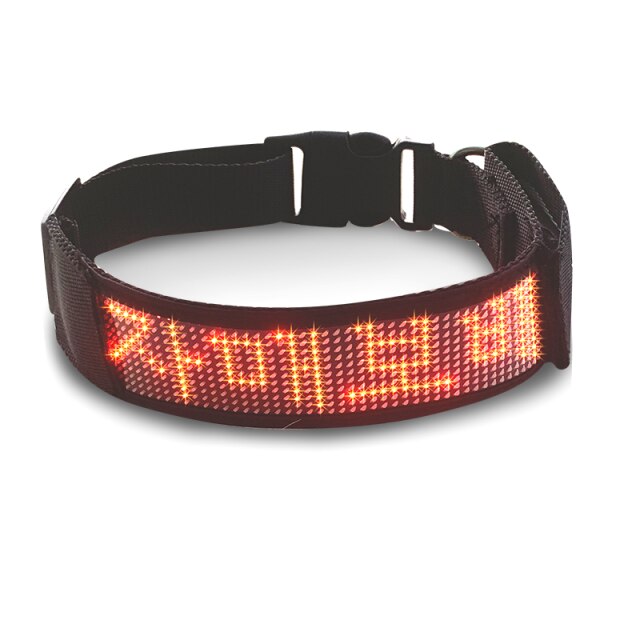 Luminous Pet Collar Bluetooth APP